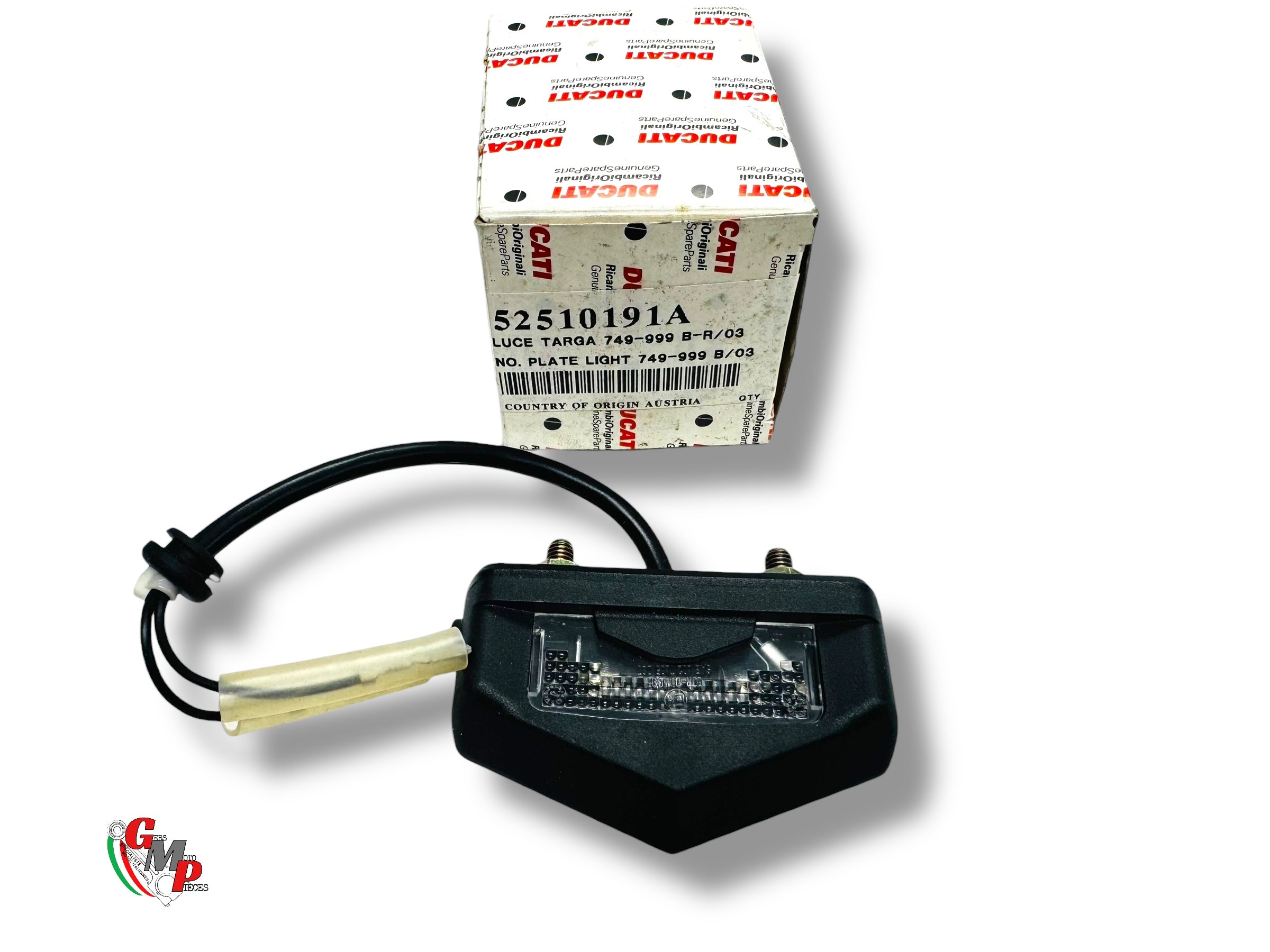 Feu Eclarage Plaque Immatriculation NEUF - Ducati