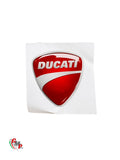 Logotipos Ducati Pegatina Relieve Gel 40X40 NUEVO - Ducati