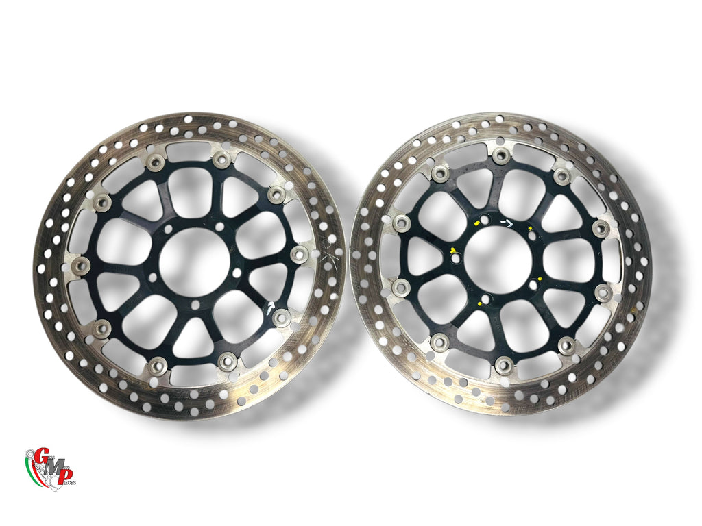 Par de discos de freno delanteros de 320 mm - Ducati
