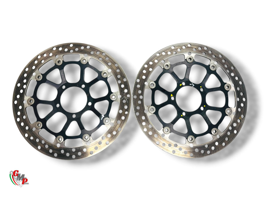 Par de discos de freno delanteros de 320 mm - Ducati