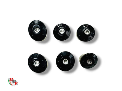 Juego De Tapones Cuadro De Aluminio Mecanizado Billet NUEVO - Ducati