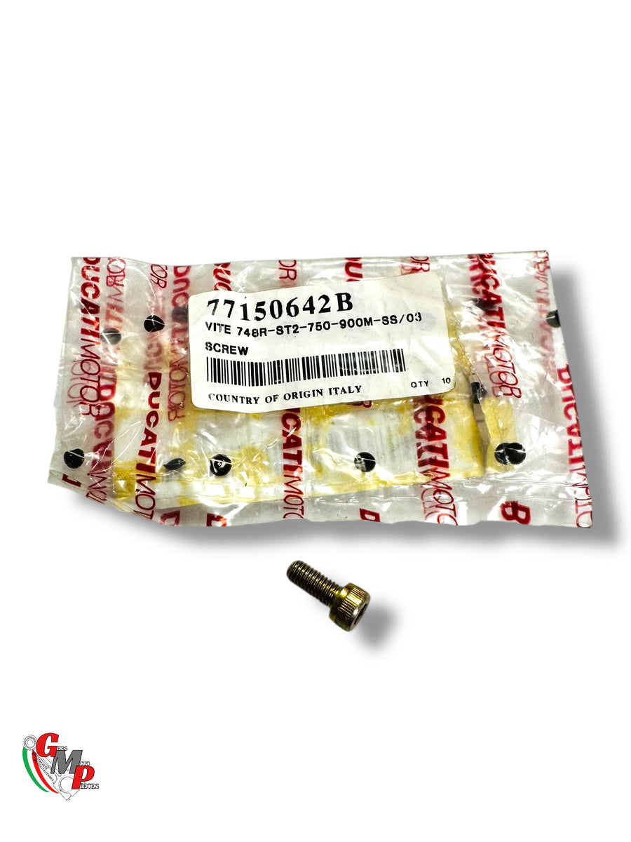Tornillo Tcei M6X1.00X14 Bicromatado NUEVO - Ducati