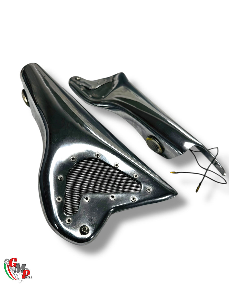 Par de Cubiertas Cromadas Debajo del Asiento - DUCATI PERFORMANCE