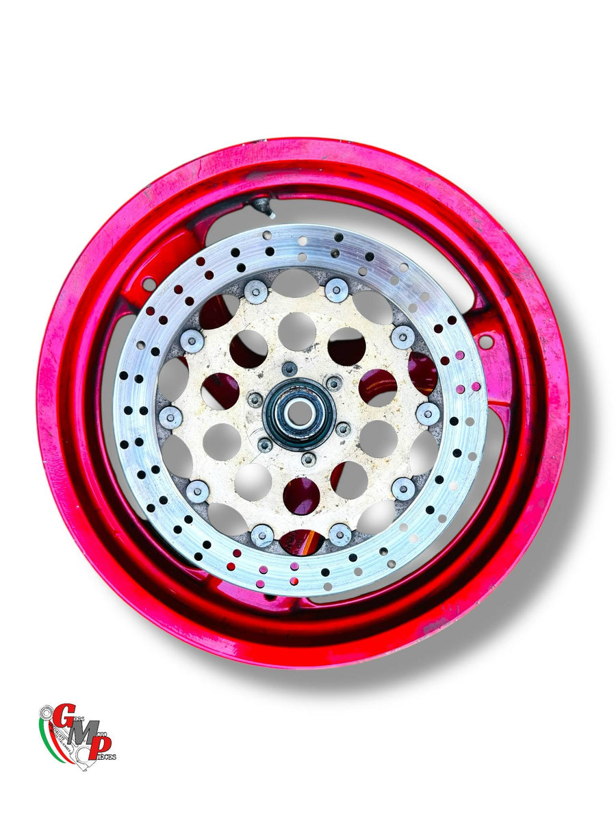 Llanta delantera roja eje pequeño - Ducati Monster 600 750 900 Supersport 600 750 900 SBK 888