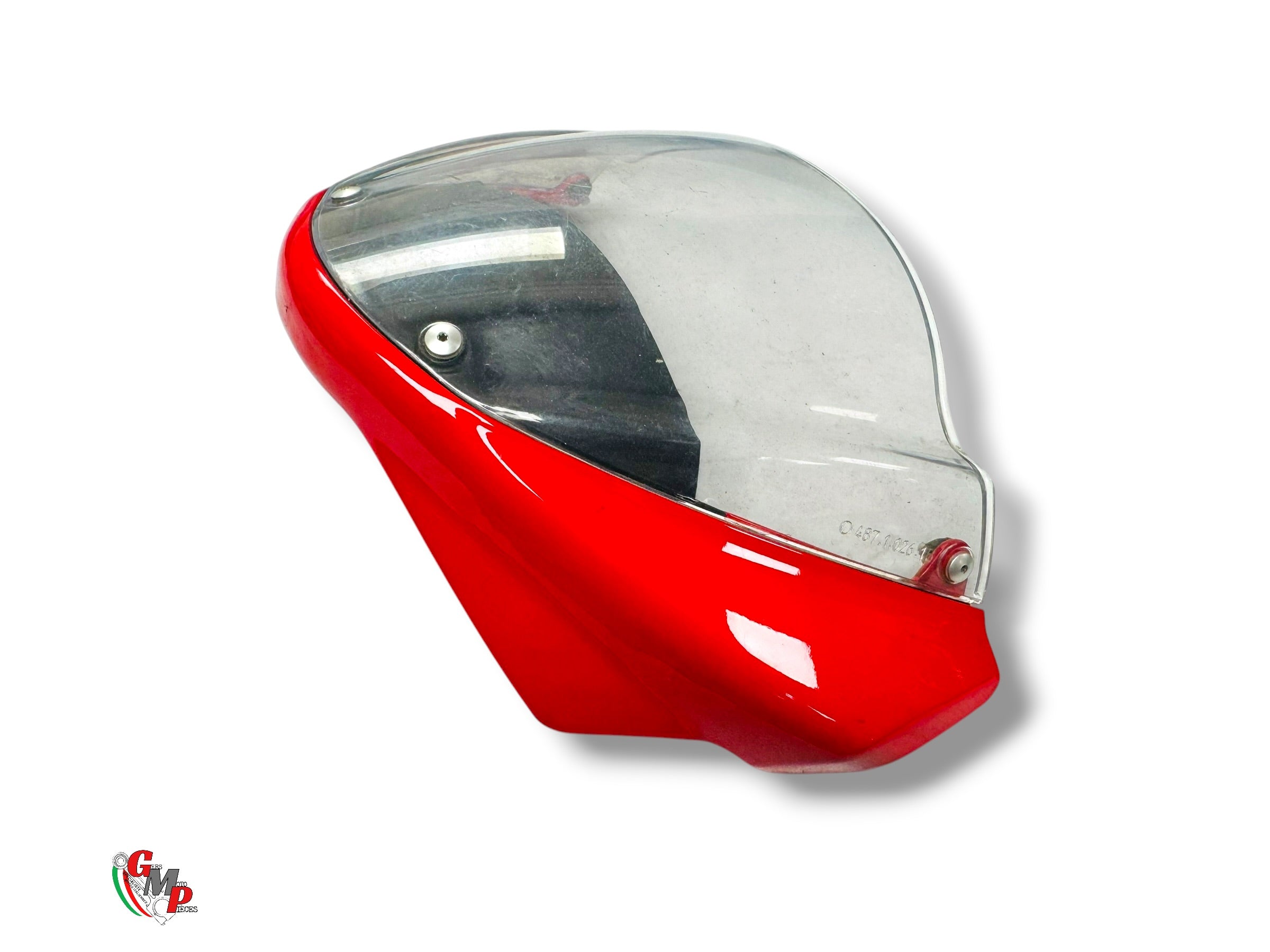 Tête De Foruche Rouge Avec Bulle - Ducati