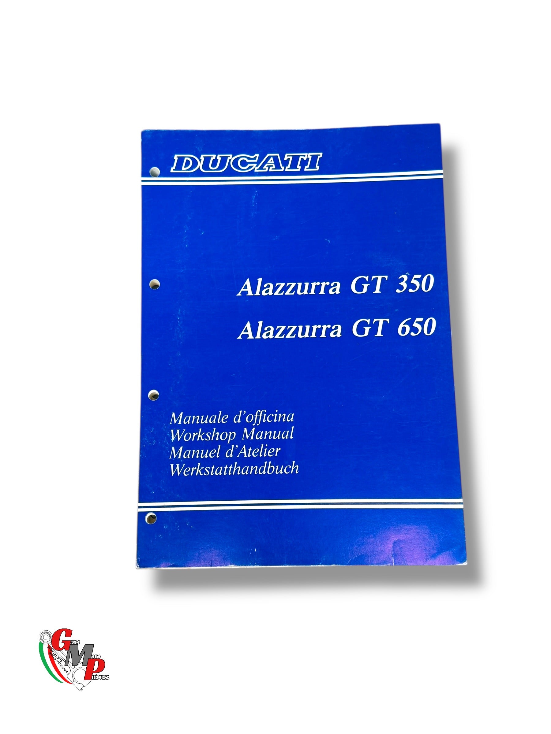 Manual de Taller ALAZZURA Francés/Inglés NUEVO - Ducati