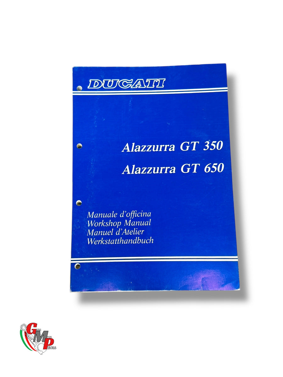Manual de Taller ALAZZURA Francés/Inglés NUEVO - Ducati