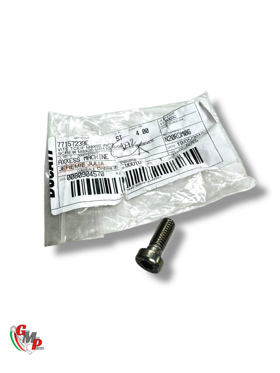 Tornillo M8X20 Soporte Fijación Escape NUEVO - Ducati