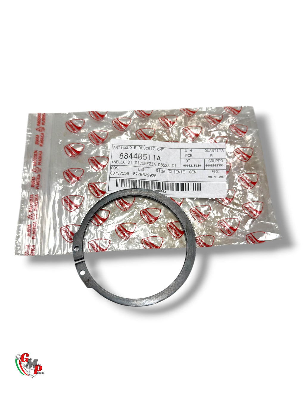 Circlip 85X3 NUEVO - Ducati