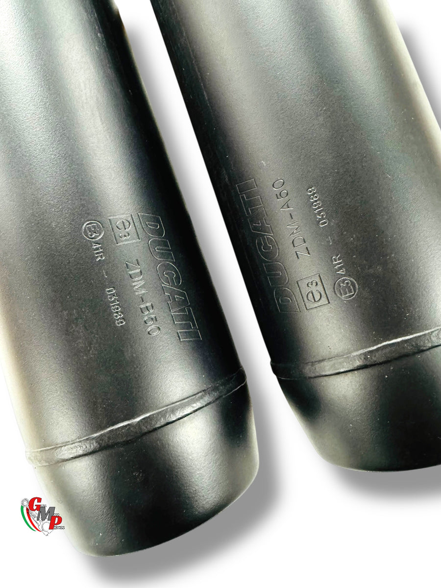 Par de silenciadores de escape originales - Ducati