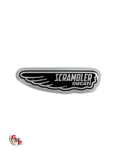 Ducati Scrambler Logotipos Adhesivo Relieve Gel 15X40 NUEVO - Ducati