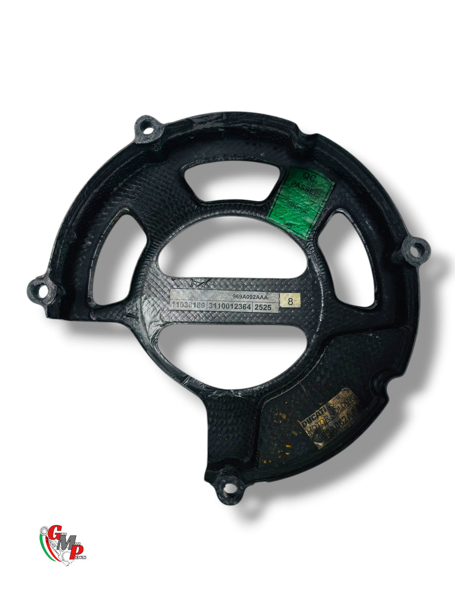 Tapa de Embrague de Carbono Barnizado - Ducati