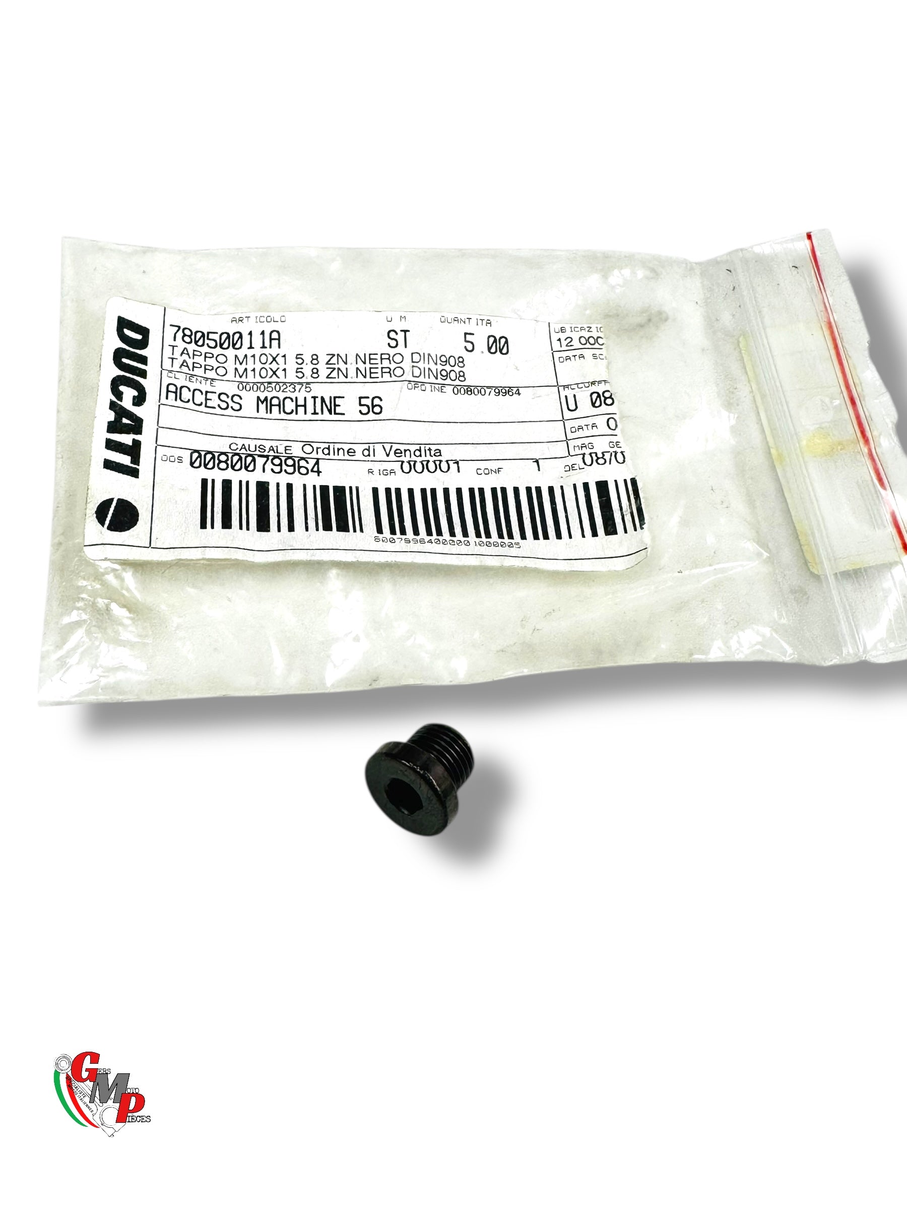 Vis de Purge Pompe à Eau NEUVE - Ducati