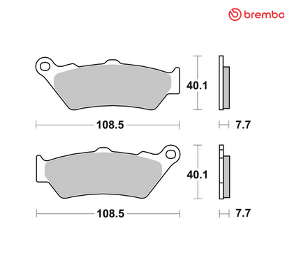 Paire de plaquettes de frein avant BREMBO NEUVE - Ducati