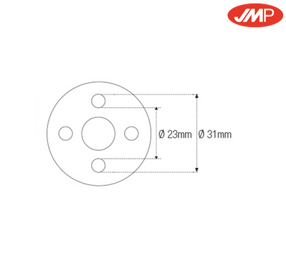 Douille à créneaux pour colonne de direction - Ducati