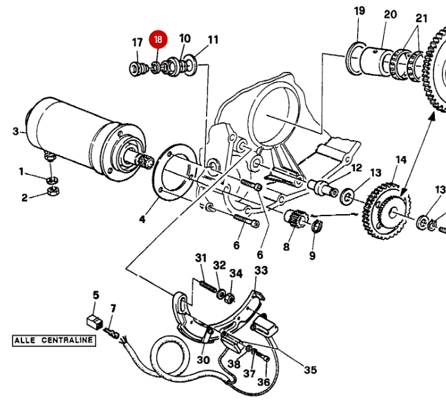 Pasacables de recogida NUEVO - Ducati