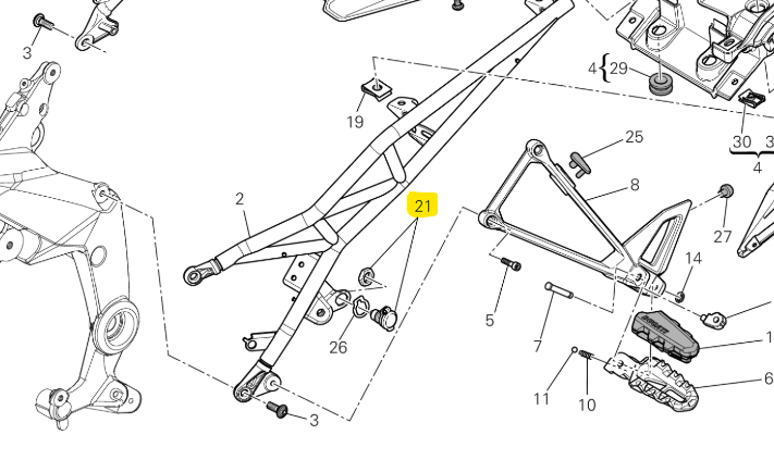 Toma de corriente de baja tensión - Ducati