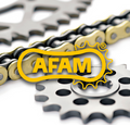 Kit chaîne 15/48 pas en 520 AFAM NEUF - Ducati