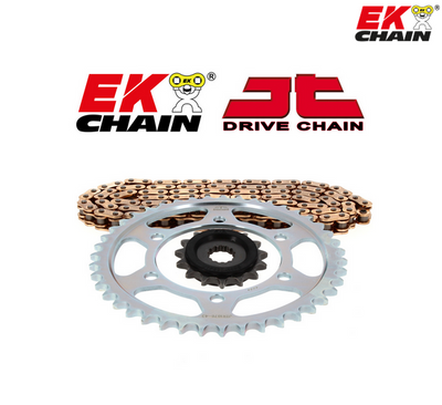 Kit cadena 15/46 paso 520 EK Chain NUEVO - Ducati