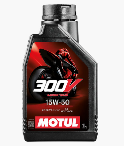 Aceite de motor para coche deportivo 300V 15w50 1L - MOTUL