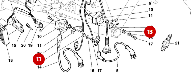 Goma antivibración NUEVA - Ducati