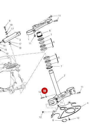 Tuerca NUEVA - Ducati