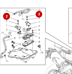 Vis M5x20 NEUVE - Ducati