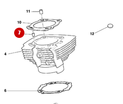 Pasador de inyector NUEVO - Ducati