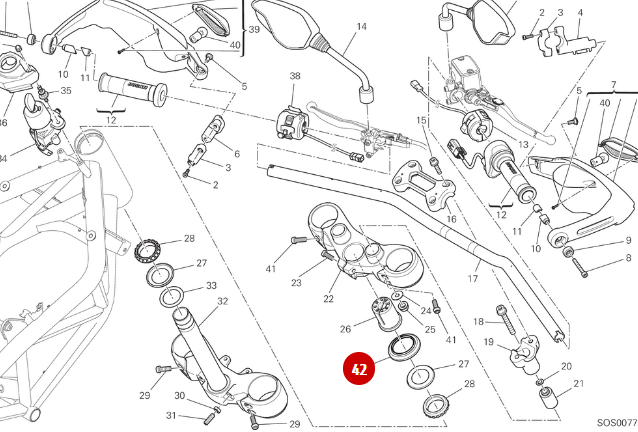 Cubrepuntera NUEVO - Ducati