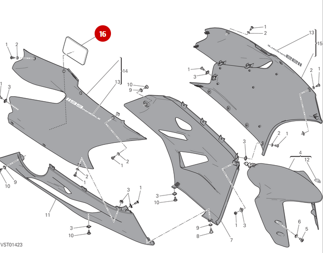 NUEVO Sello - Ducati