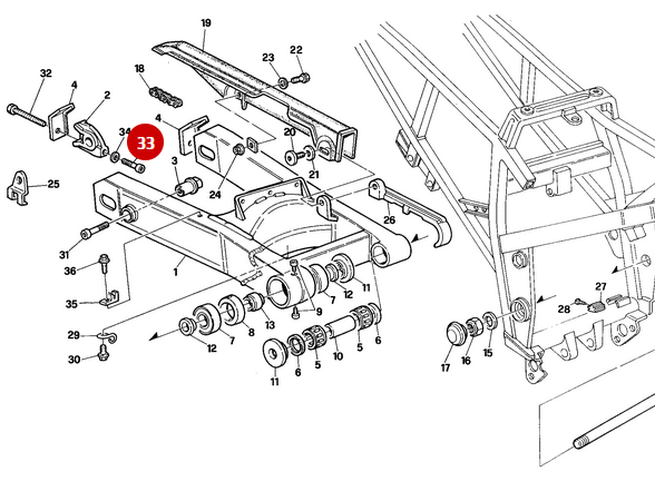 Tornillo M3X8 NUEVO - Ducati