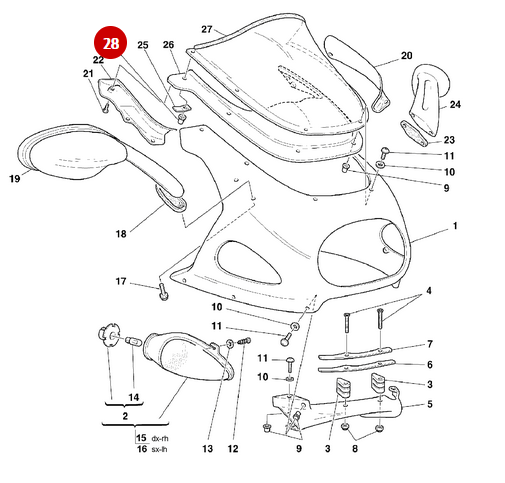 Insertar Filete NUEVO - Ducati