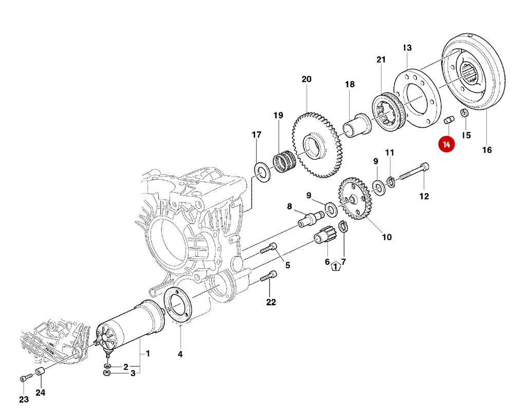 Pion de Centrage NEUF - Ducati