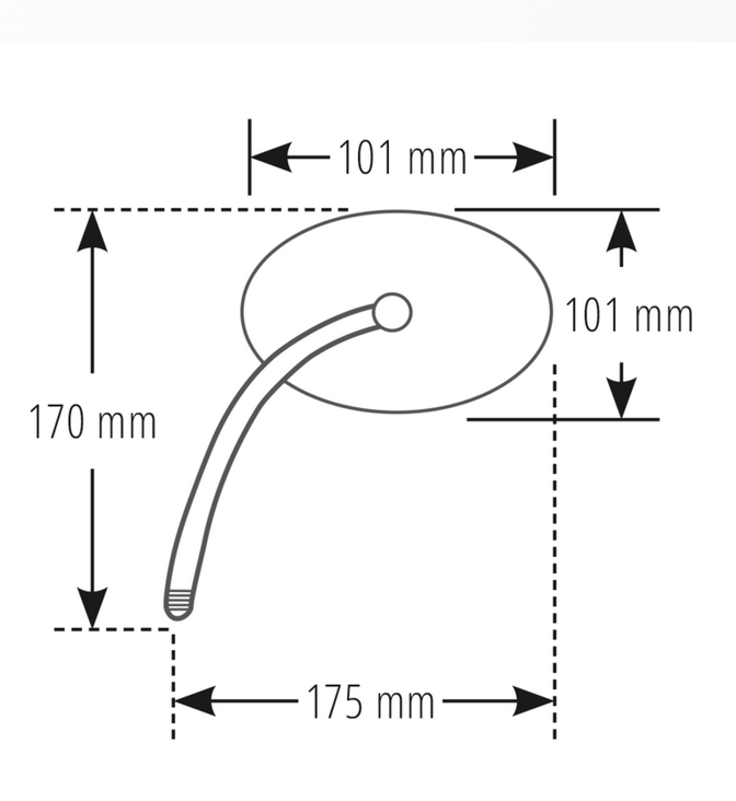 Retrovisor Universal NUEVO Derecho o Izquierdo - Highsider