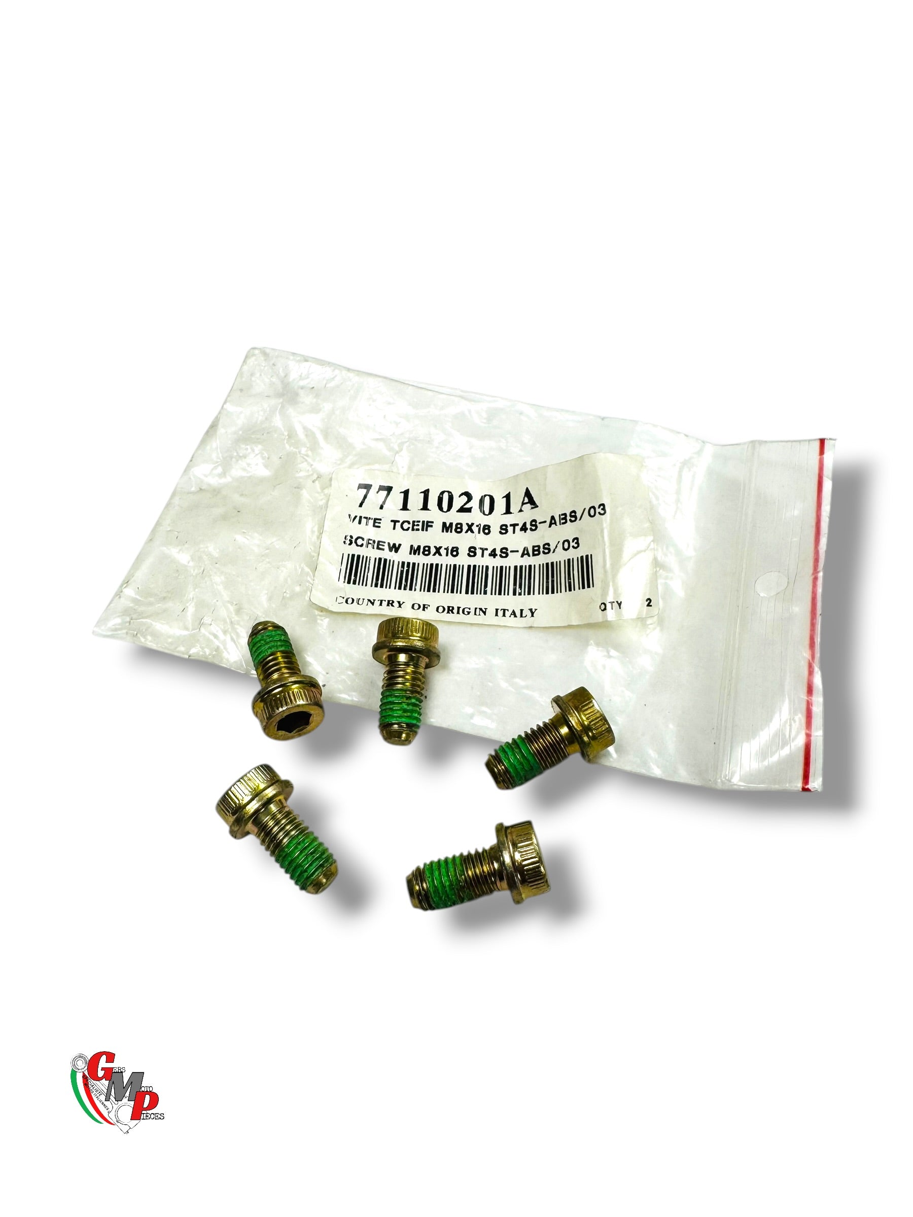 Tornillo Tceif M8X16 Bicromatado NUEVO - Ducati