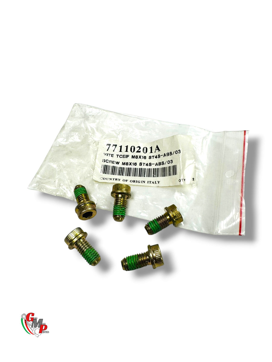 Tornillo Tceif M8X16 Bicromatado NUEVO - Ducati