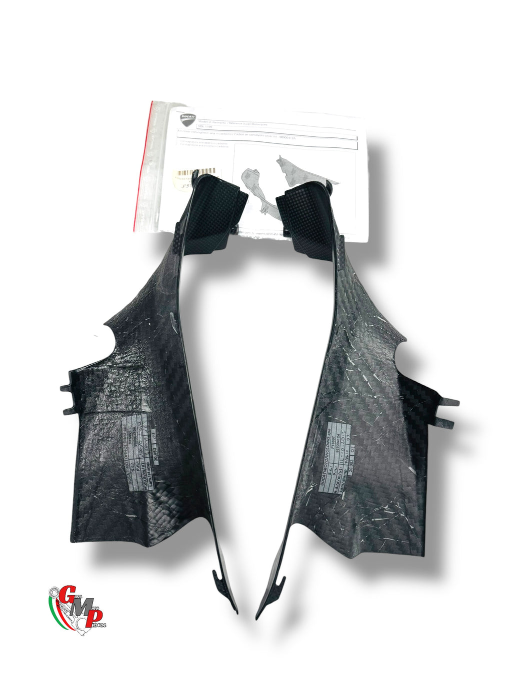 Kit Cubierta de Carbono Entrada de Aire NUEVO - Ducati Performance