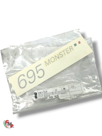Emblema Izquierdo Monster 695 NUEVO - Ducati