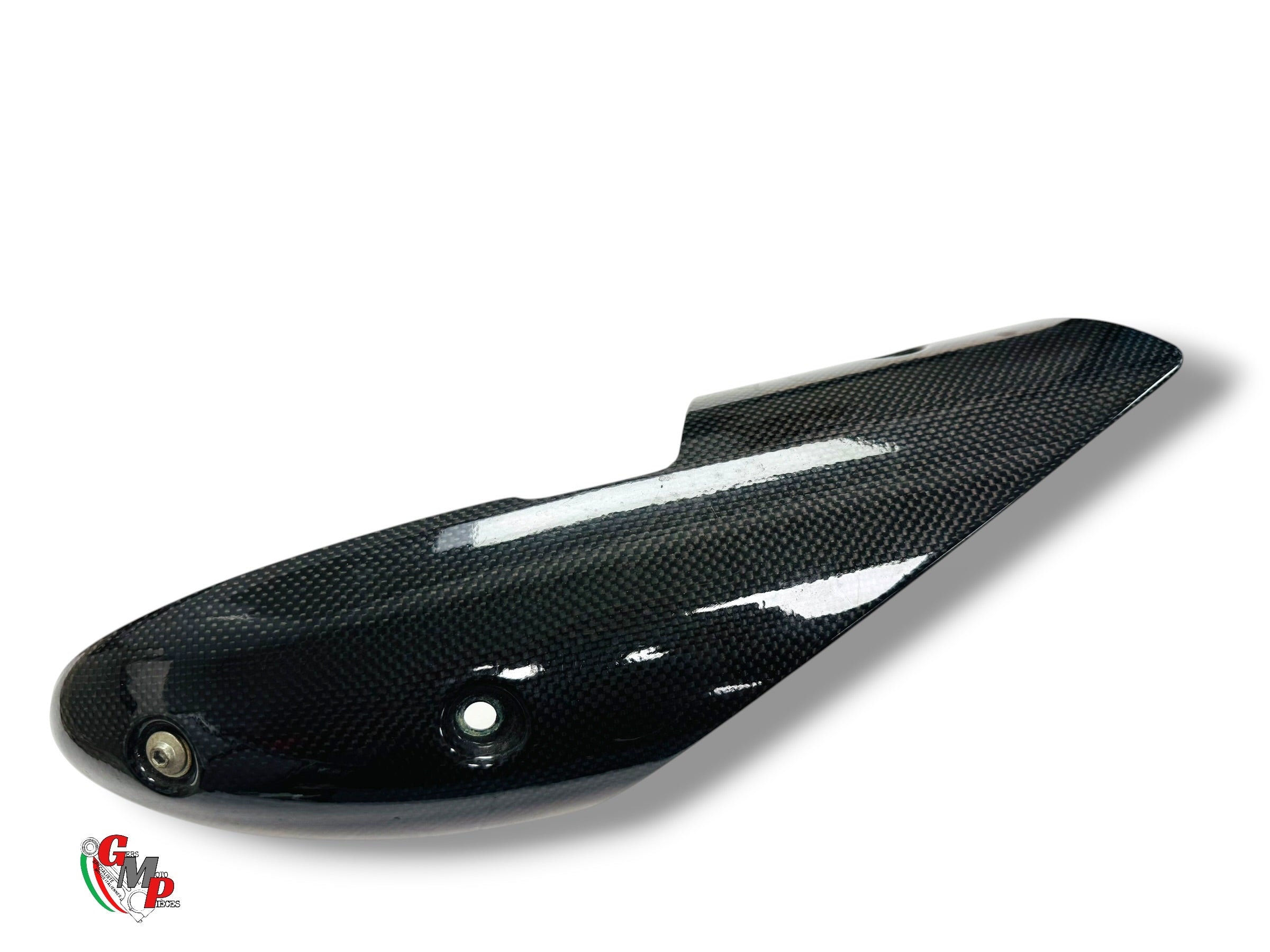 Pare Chaleur Carbone Long Gauche - Ducati