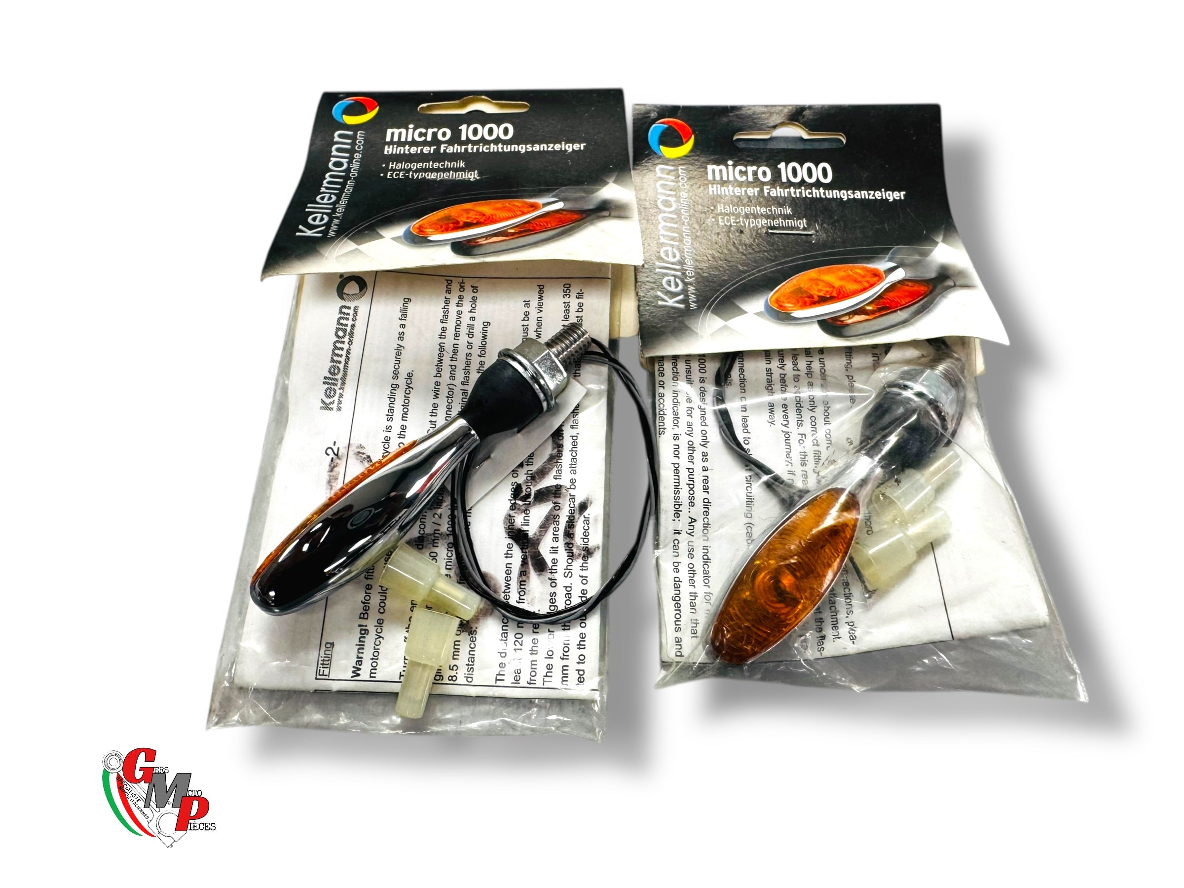 Par de indicadores de final de bocina universales