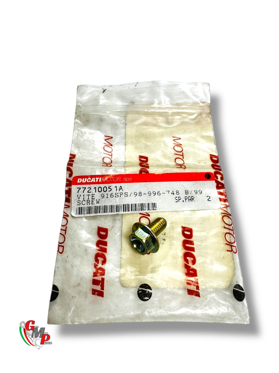 Tornillo de fijación bicromado para rueda trasera NUEVO - Ducati