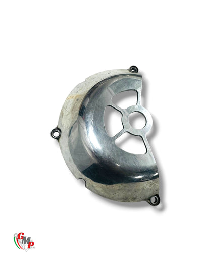 Tapa Protectora Embrague Perforada Aluminio Pulido - Ducati