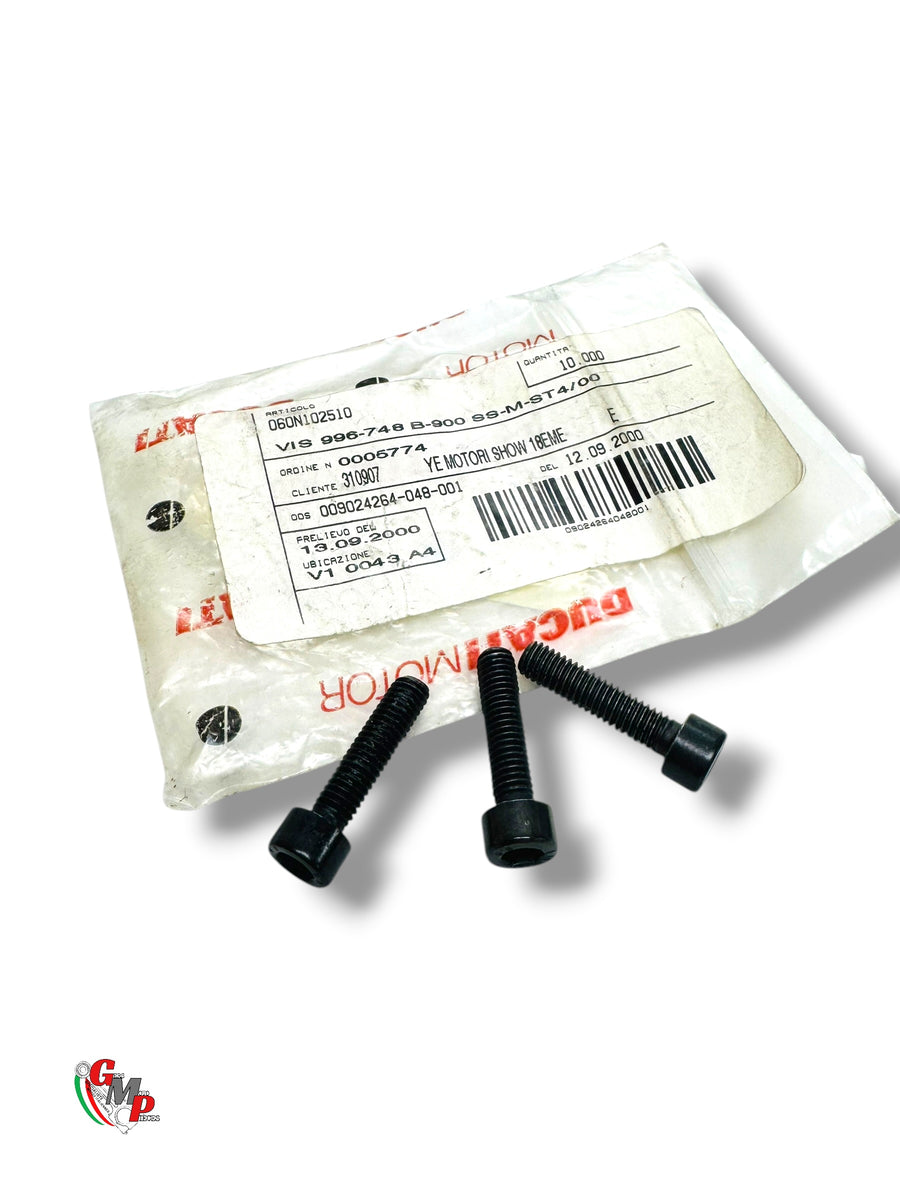 Tornillo Negro Cabeza Hexagonal Hueca M6X25 NUEVO - Ducati