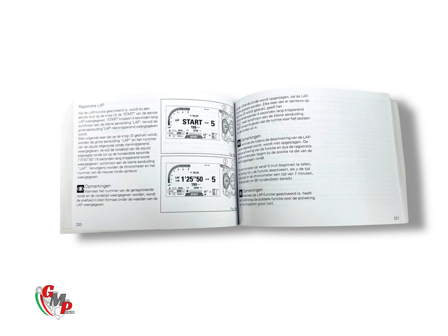 Manual de uso y mantenimiento en inglés - Ducati