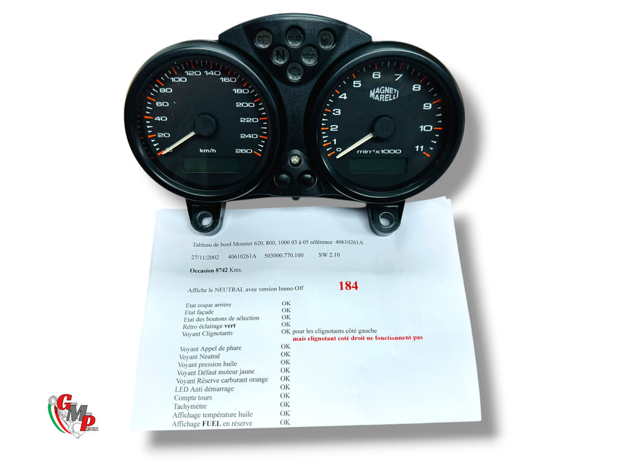 Panel de control - Ducati
