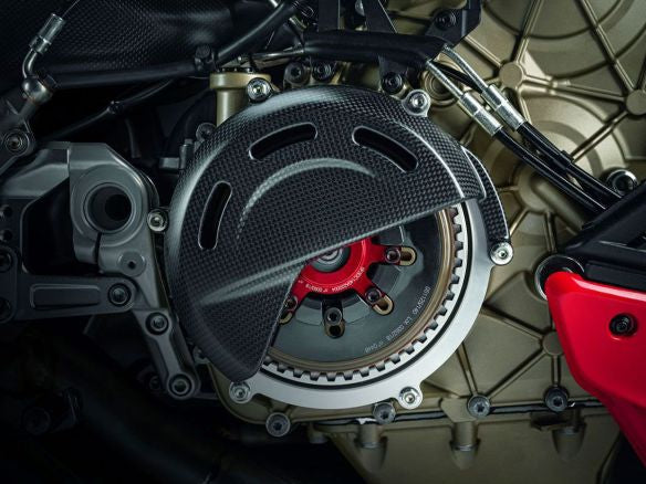 Tapa de embrague en seco de carbono Ducati Performance - Ducati