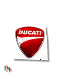 Ducati Logos Pegatina Relieve Gel 60X60 NUEVO - Ducati