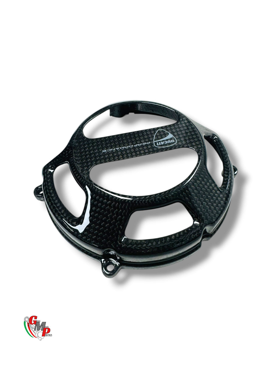 Tapa de Embrague de Carbono Barnizado - Ducati