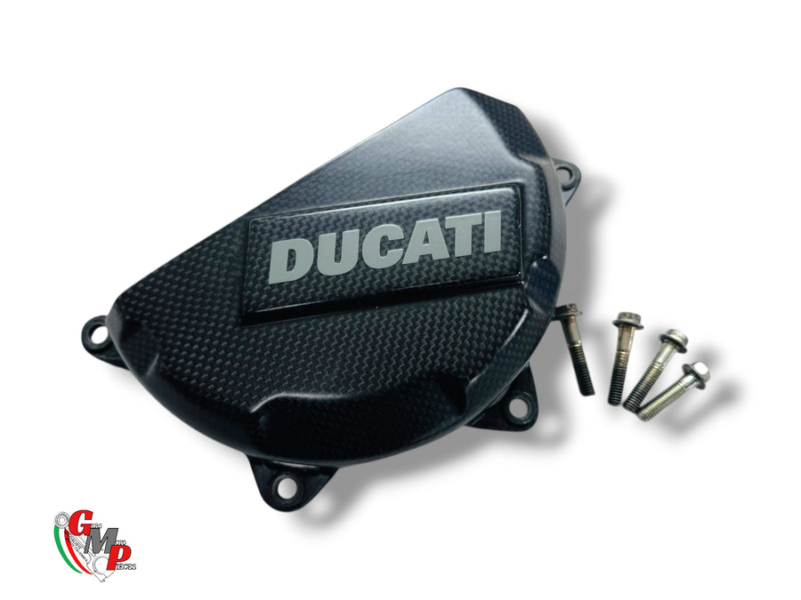 Protección de carbono para cárter de embrague - Ducati