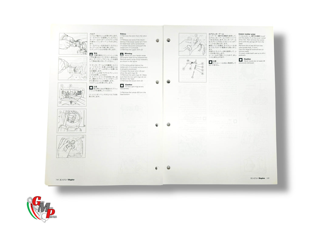 Manuel D Atelier 996S 2001 Jap/anglais NEUF - Ducati